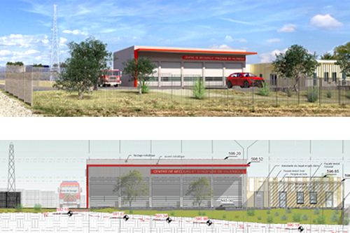 Centre incendie et de secours