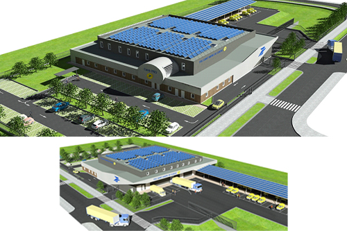 plateforme de distribution courrier