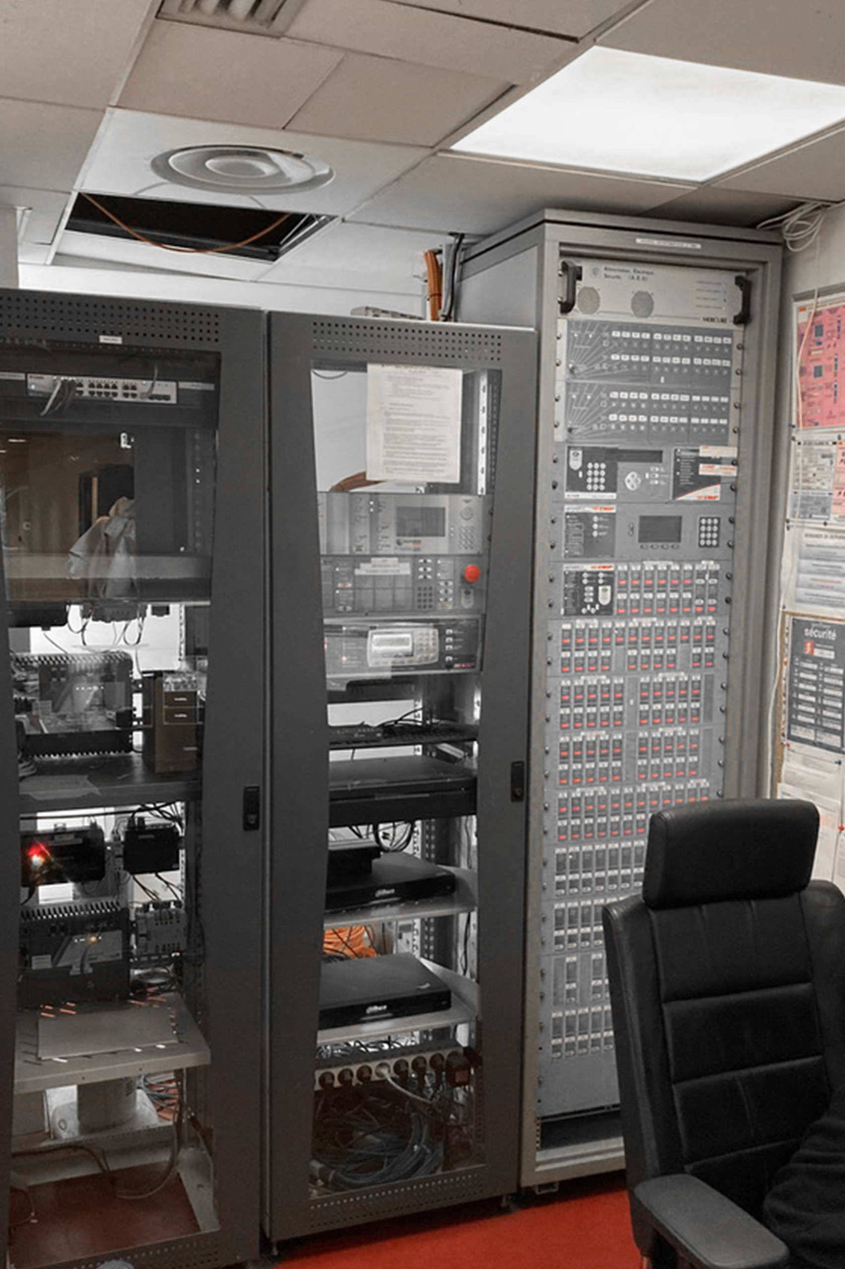 Baie informatique SSI Archives Départementales Bouches du Rhône