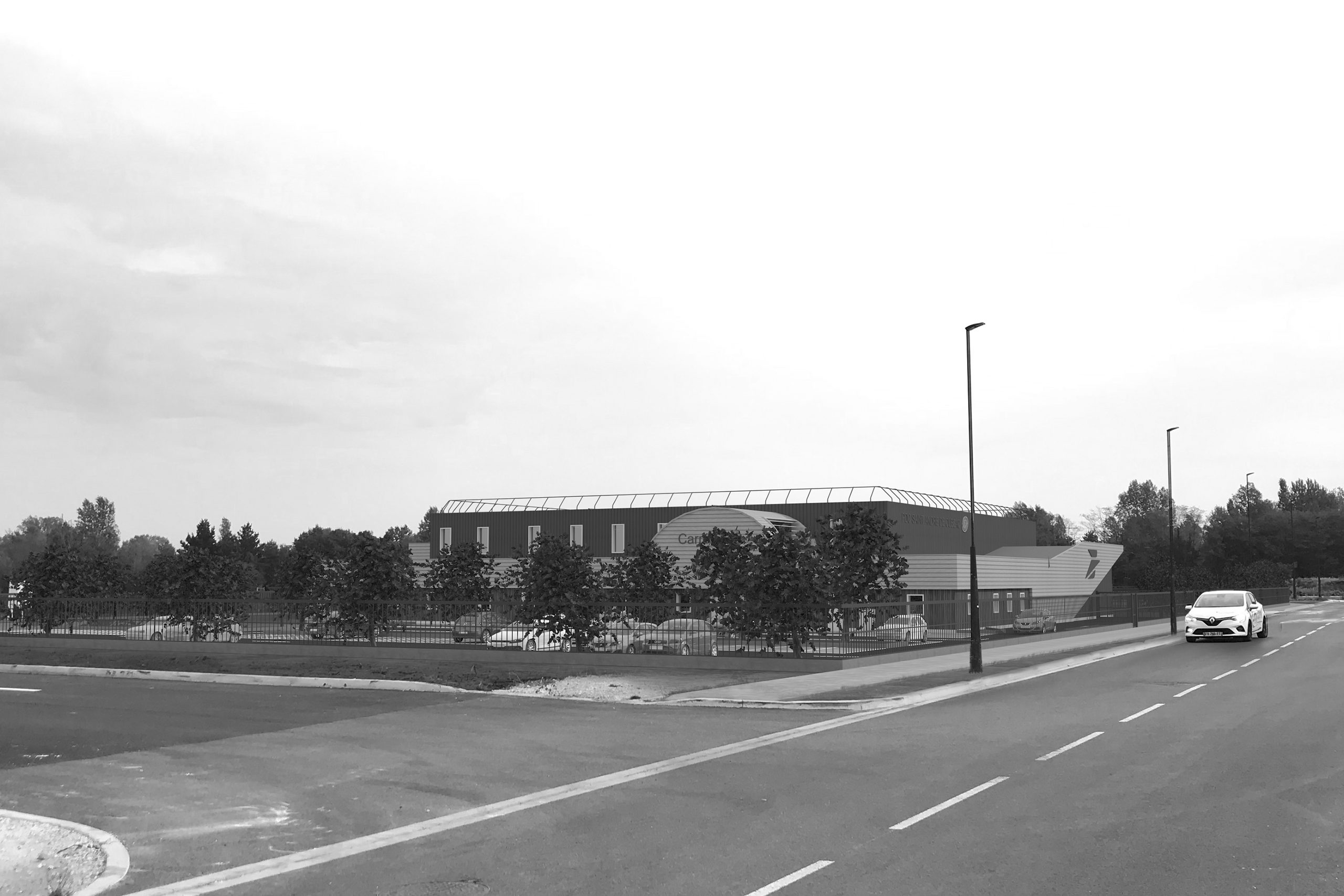 Plateforme de distribution courrier