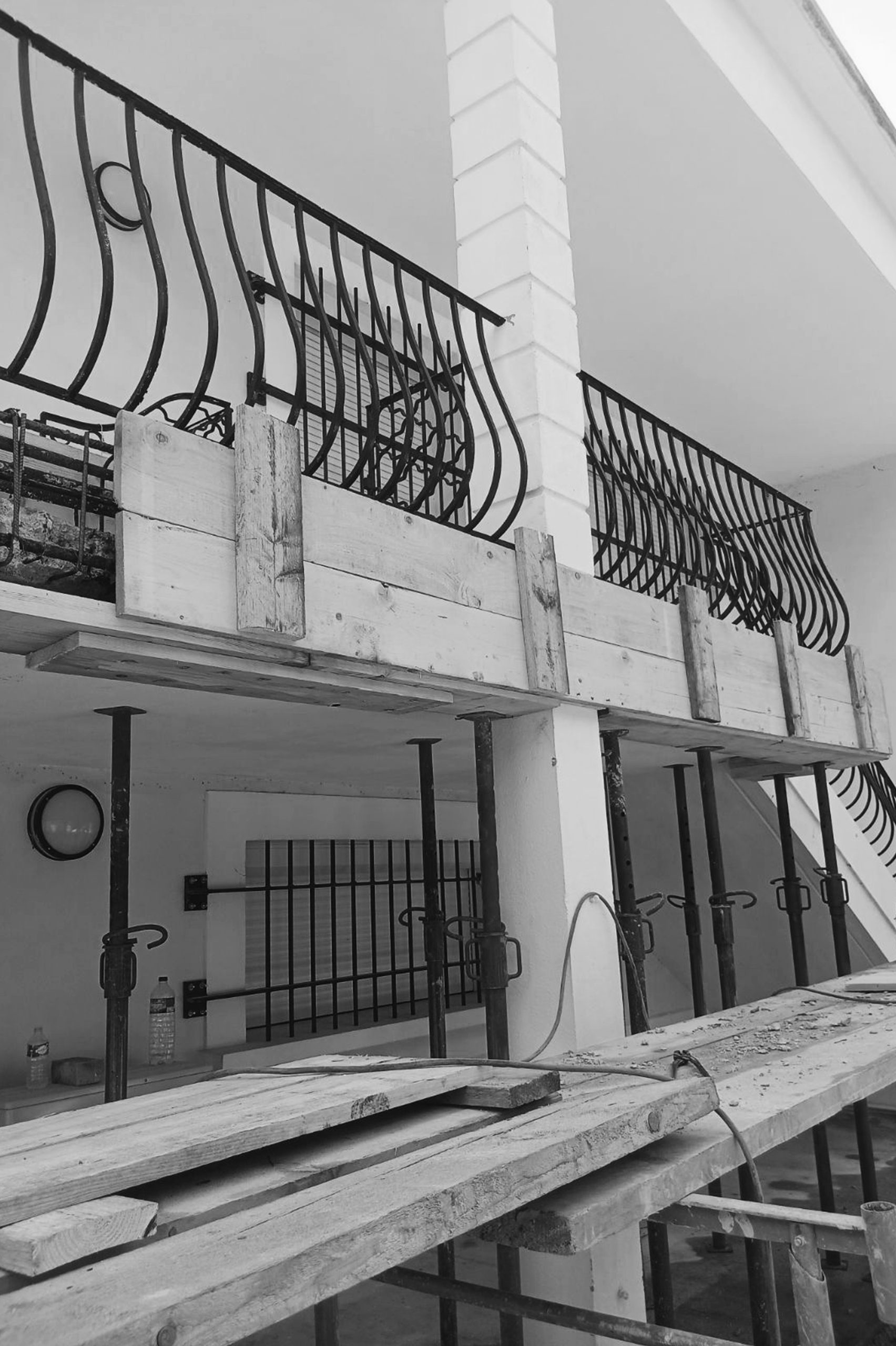 Balcon en béton armé DISP Marseille