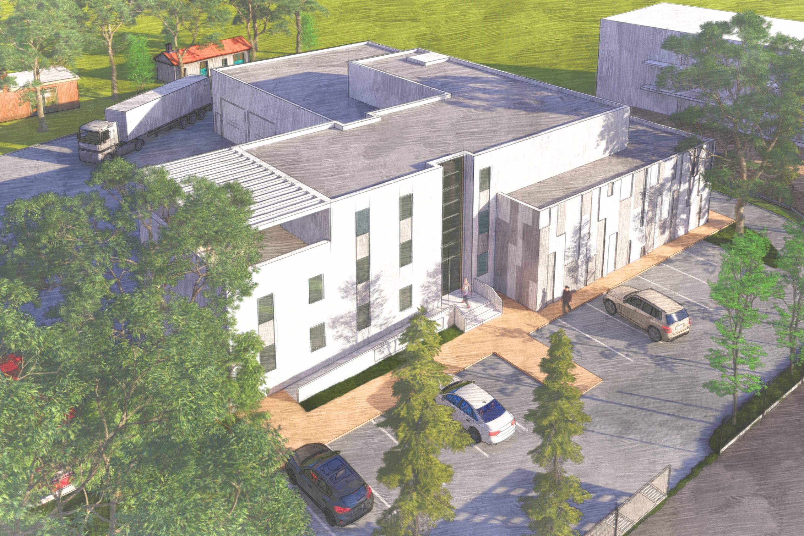 Plateforme industrielle