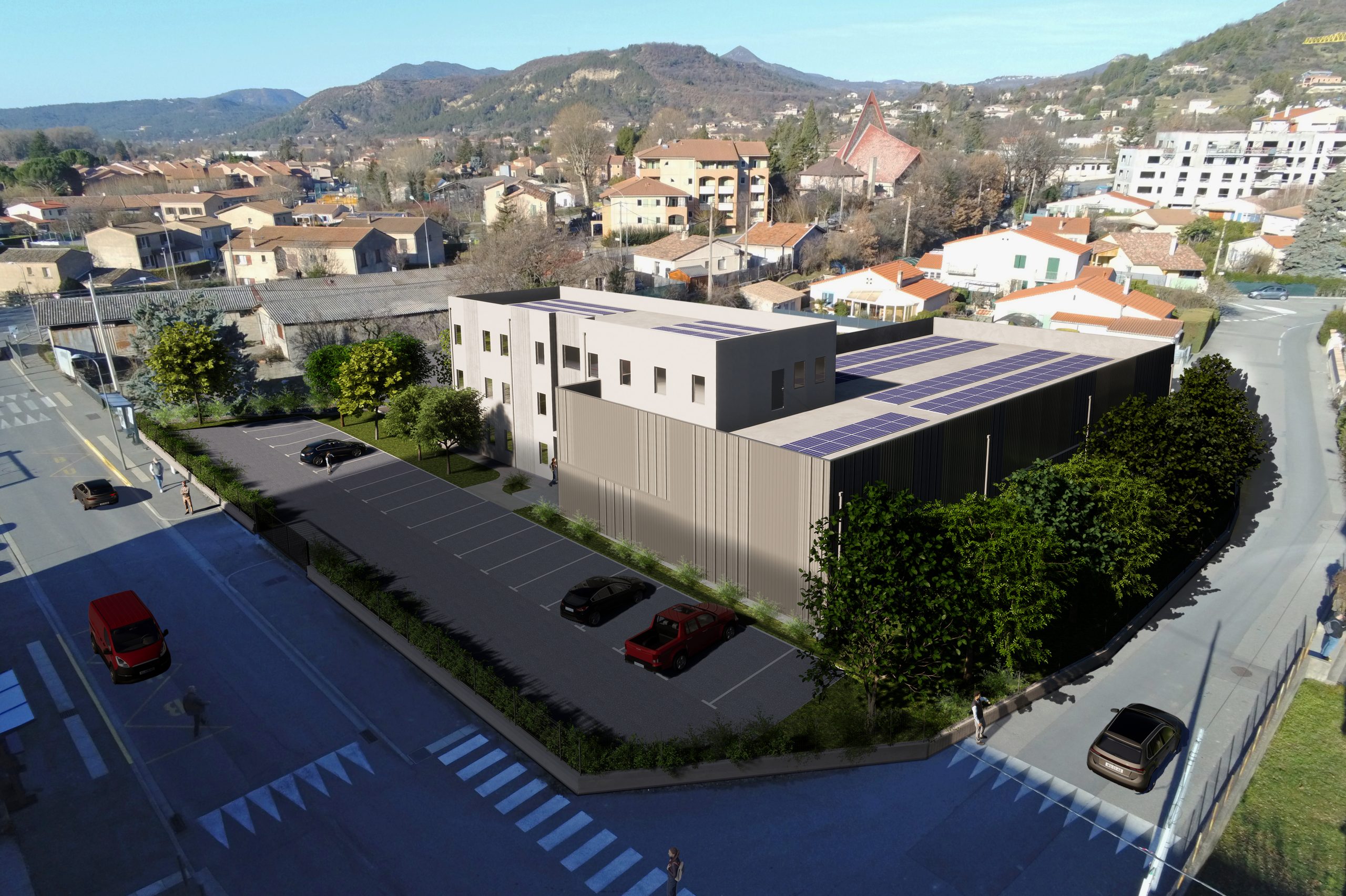 Plateforme industrielle