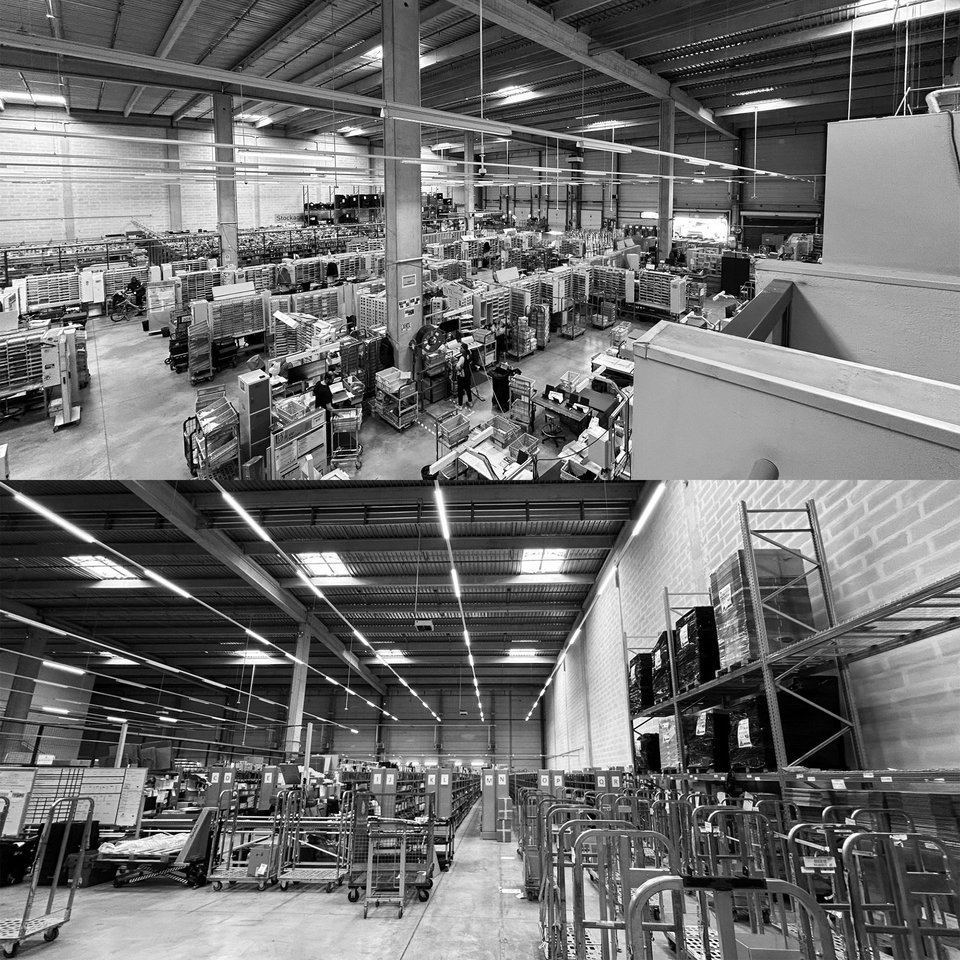 Plateforme de distribution de courriers les Docks de La Poste Immobilier