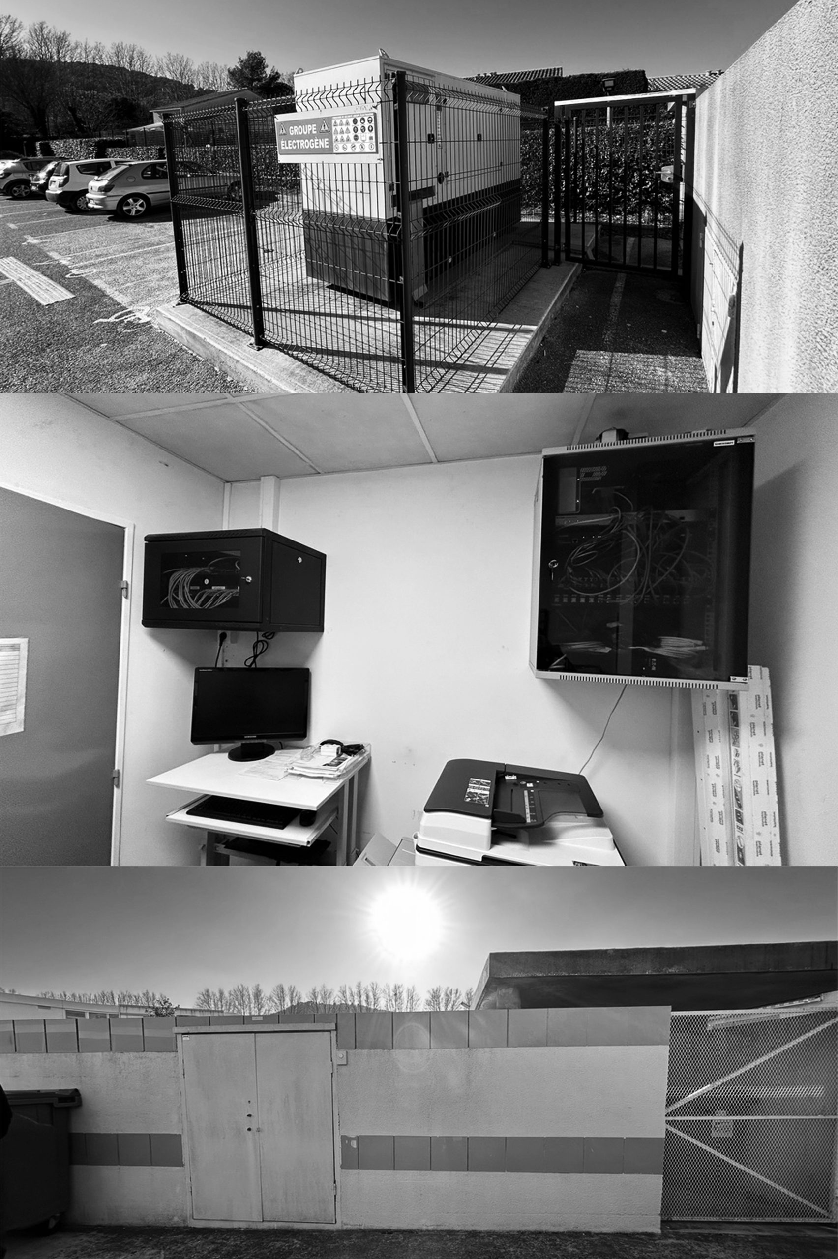 TGBT et baie informatique