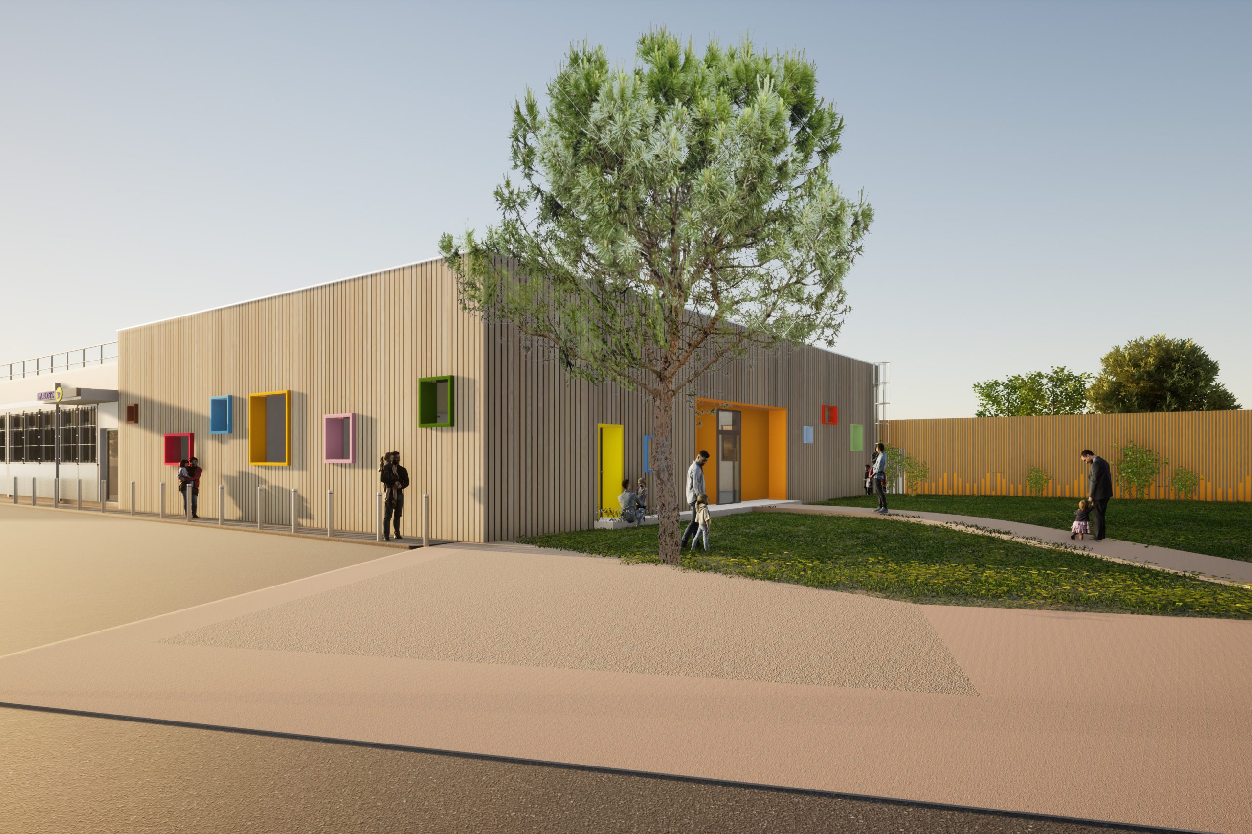 Accès entrée crèche