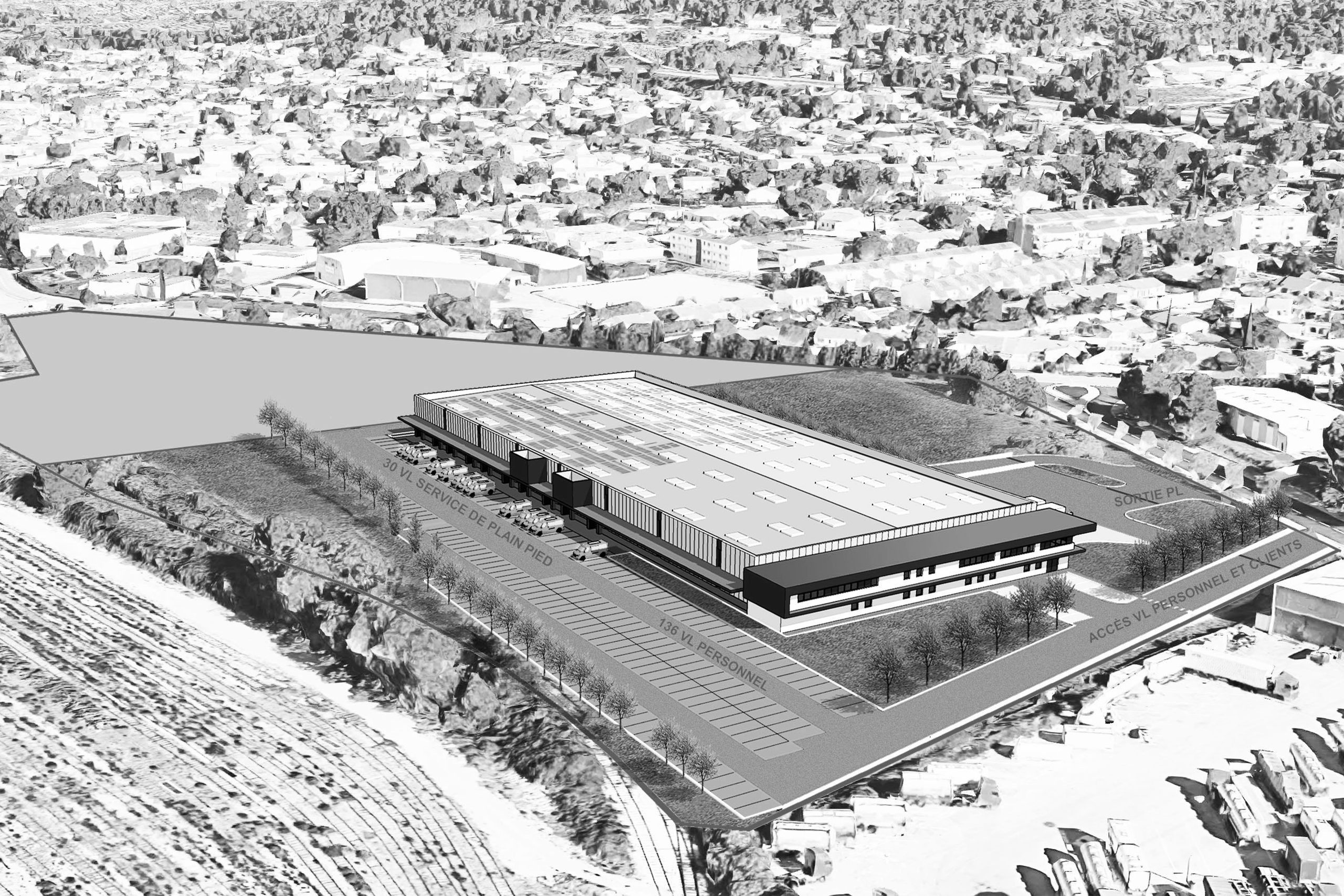 plateforme préparatrice de distribution courrier multi-flux