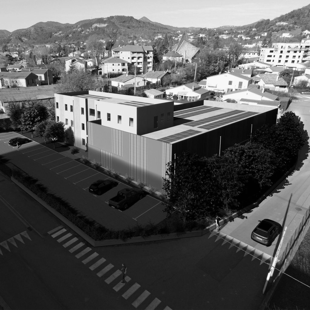 plateforme logistique et administrative à dignes Les bains avec 3i