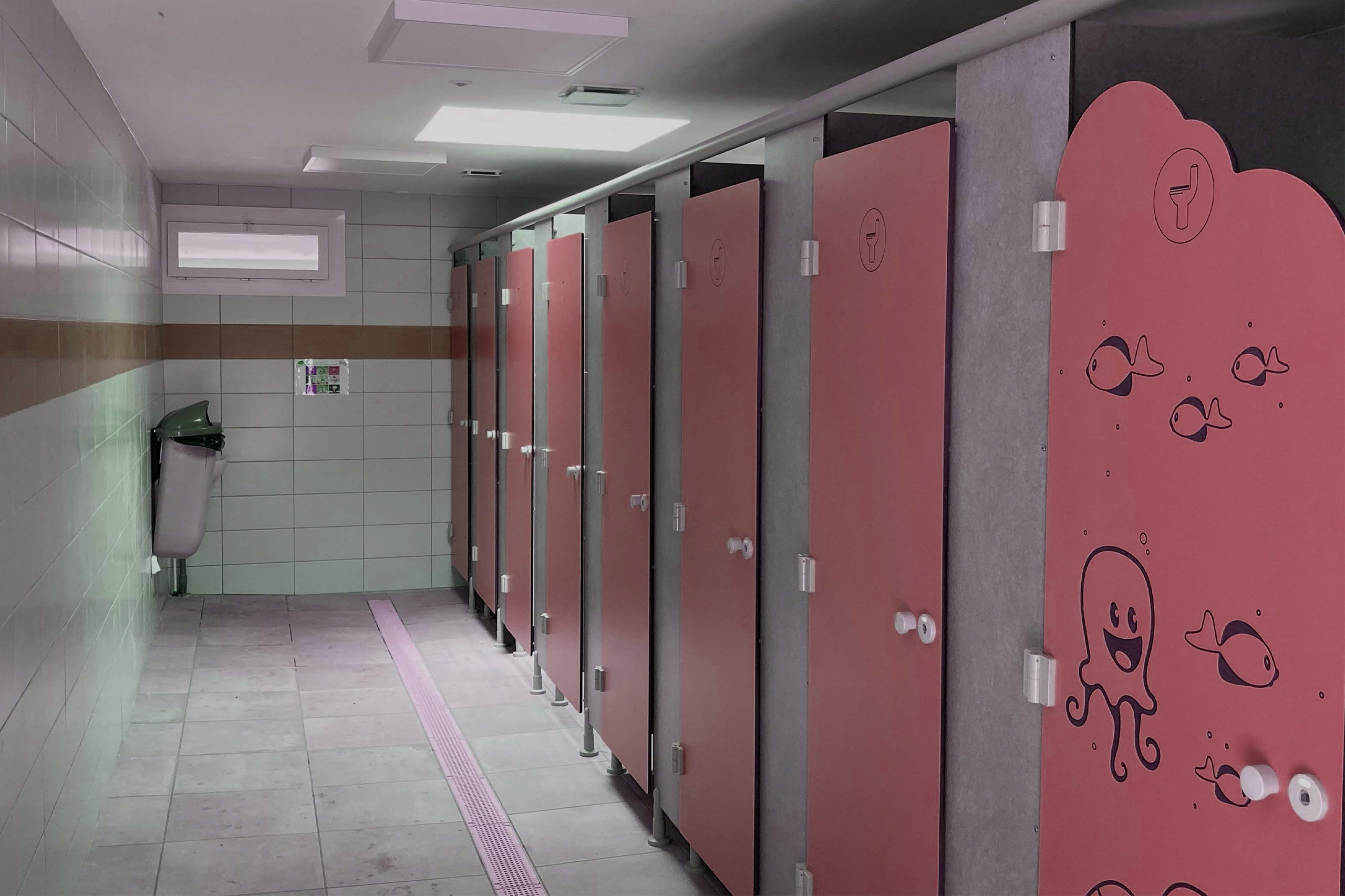 Blocs sanitaires camping La brise de Camargue