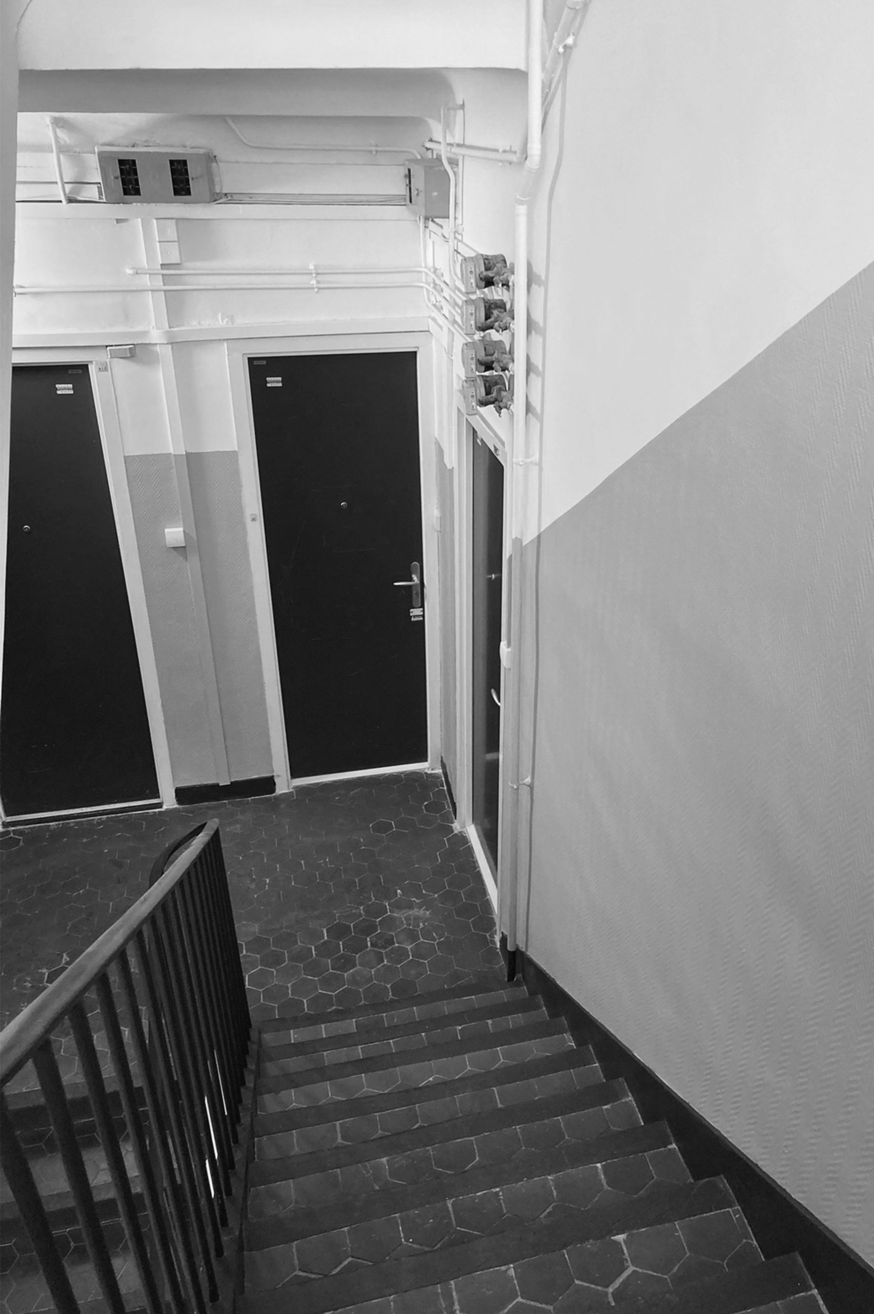 Escalier résidence Tobelem