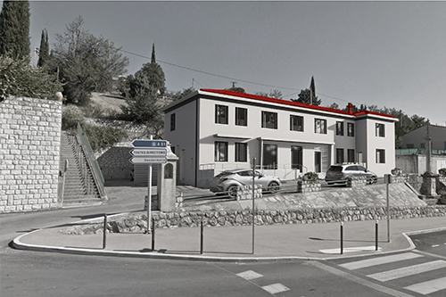 Façade Immeuble communal