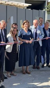 Inauguration de la crèche de l'Oeuf à Marseille avec Juliette Méadel et 3i