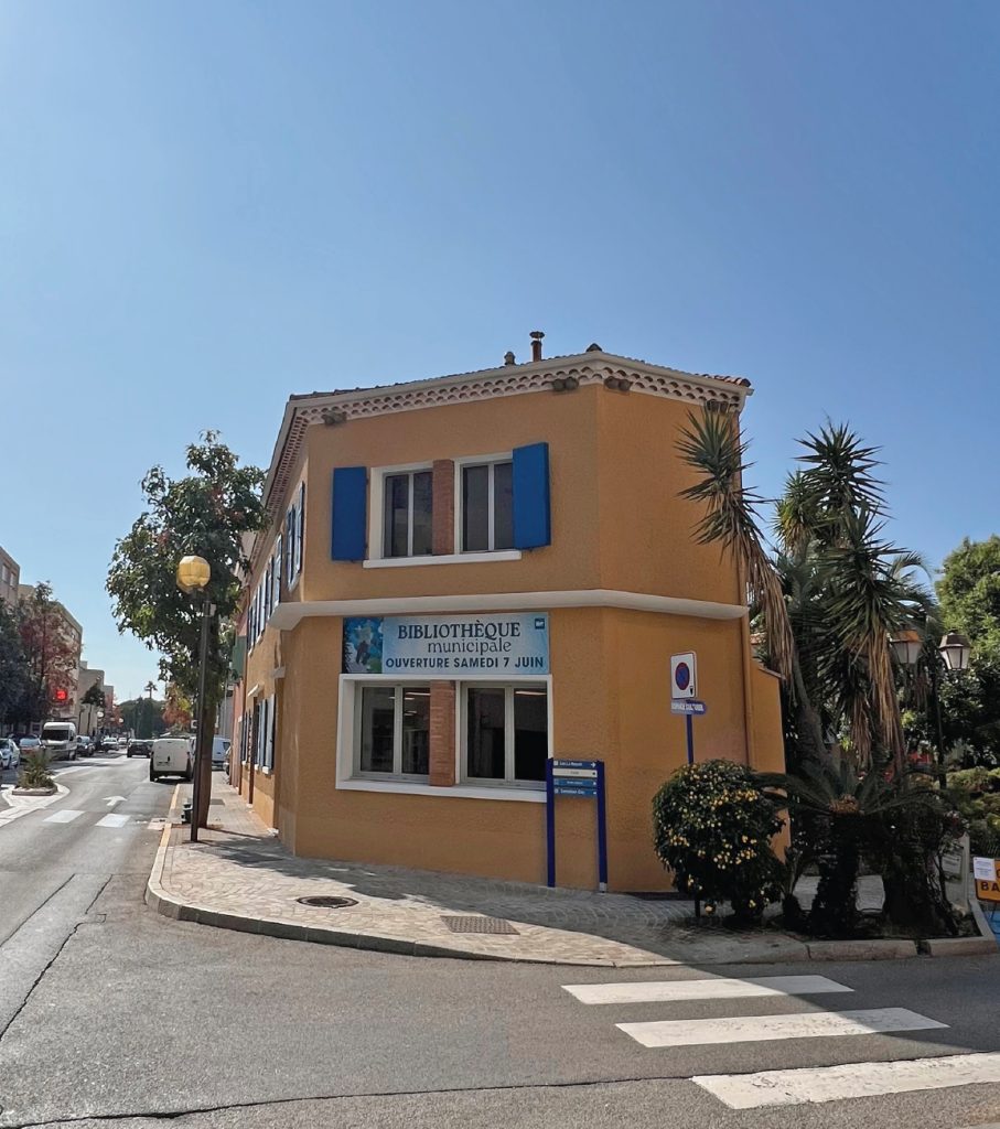 Inauguration bibliothèque municipale du Lavandou avec 3i