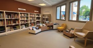 Inauguration bibliothèque municipale du Lavandou avec 3i