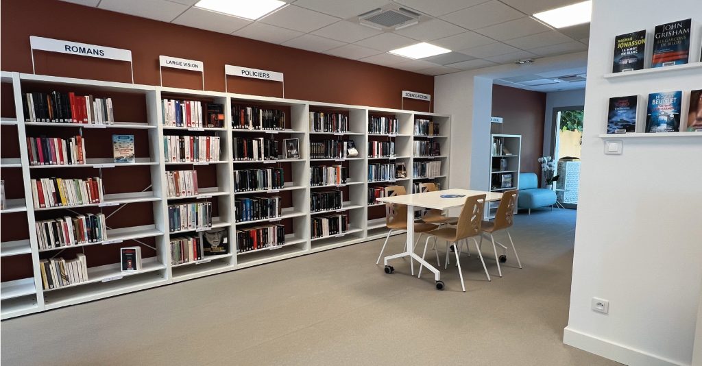 Inauguration bibliothèque municipale du Lavandou avec 3i