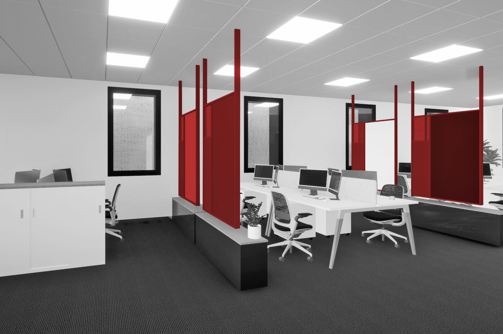 Construction bureaux et ateliers pour la Régie des eaux du pays d’Aix à Aix les Milles avec 3i