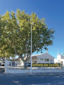 Salle de sport de contacts à Fos sur Mer réalisée par 3i Architectes et 3i Conseils