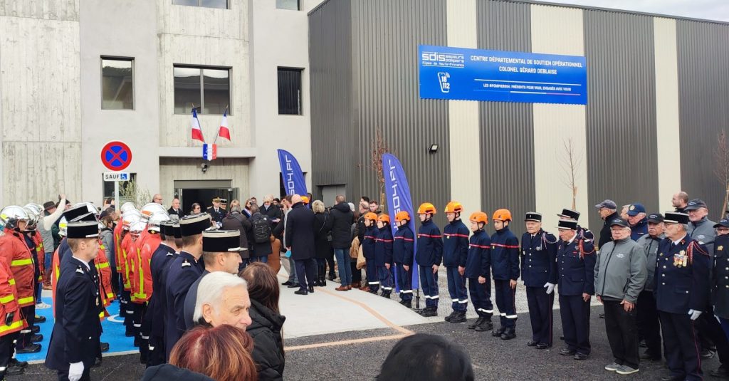 Inauguration à Digne-les-Bains le 6 décembre 2025 de la nouvelle plateforme logistique & administrative du SDIS 04 avec 3i
