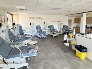 Aménagement d’une Maison du Don à Aubagne avec 3i pour EFS