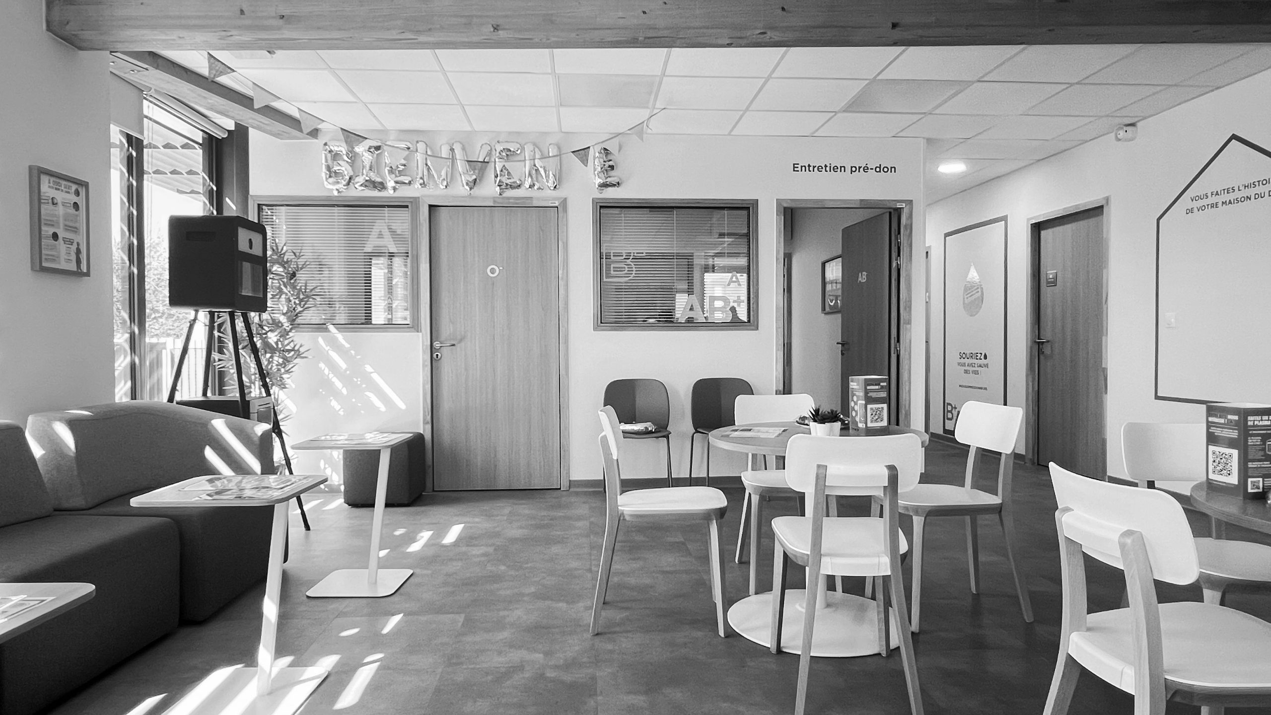 Aménagement d’une Maison du Don à Aubagne avec 3i pour EFS