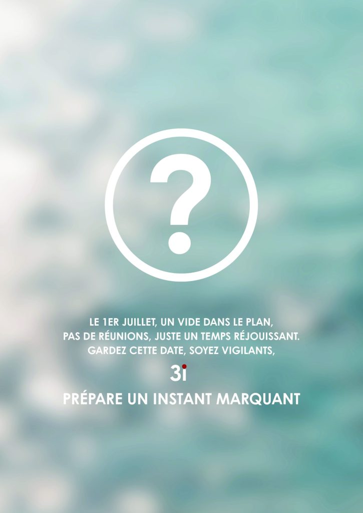 3i prépare un évènement marquant