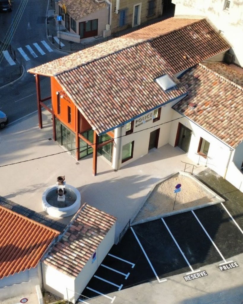 Nouveau Poste de Police Municipal de la Ciotat réalisé par 3i