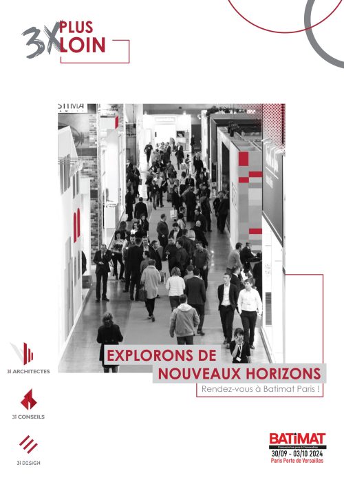 Affiche 3i Salon BATIMAT paris 2024