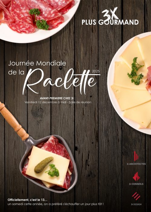 l'équipe 3i fête la journée mondiale de la raclette 2025