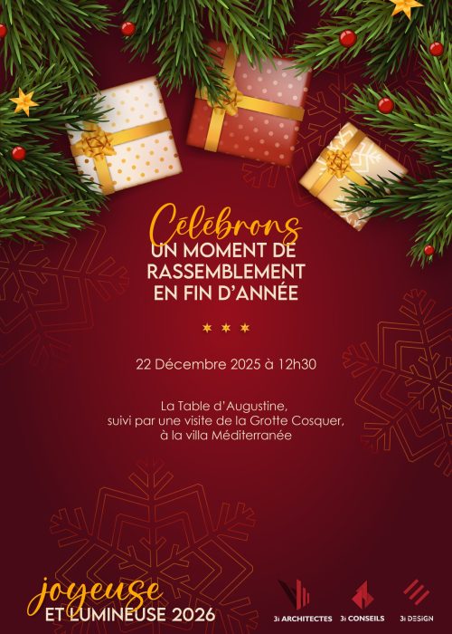 L'équipe 3i célèbre ensemble la fin de l'année 2025 chez La Table d'Augustine à Marseille